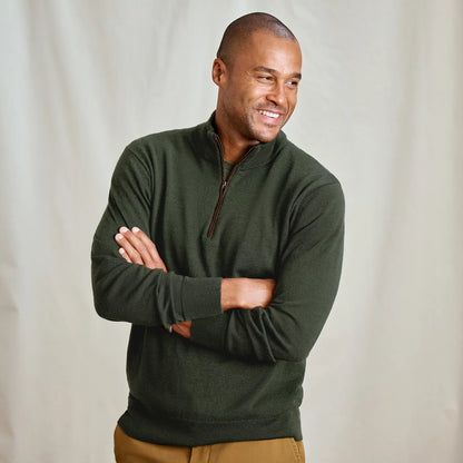 Merino Wool 1/4-Zip Sweater 2.0 - Orvis New