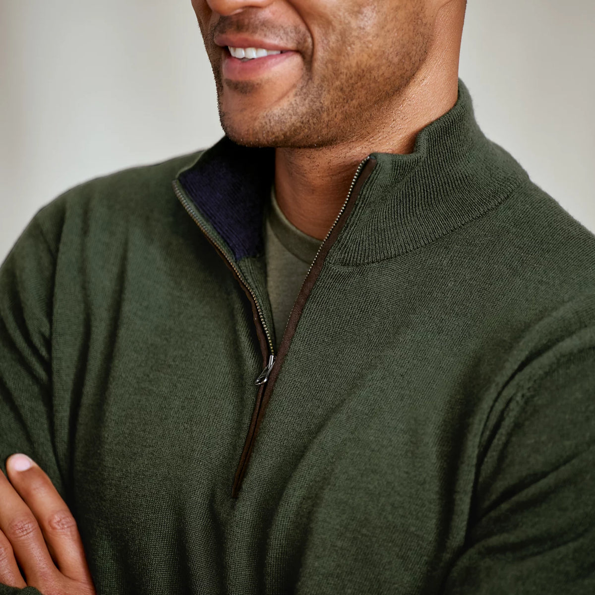 Merino Wool 1/4-Zip Sweater 2.0 - Orvis New