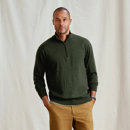 Merino Wool 1/4-Zip Sweater 2.0 - Orvis New