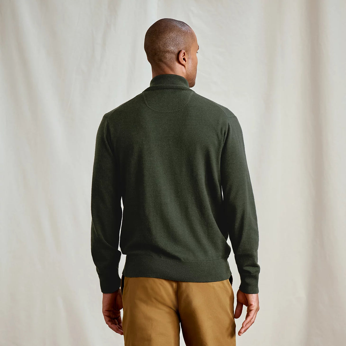 Merino Wool 1/4-Zip Sweater 2.0 - Orvis New