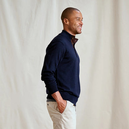 Merino Button Mockneck Sweater - Orvis Top Pick