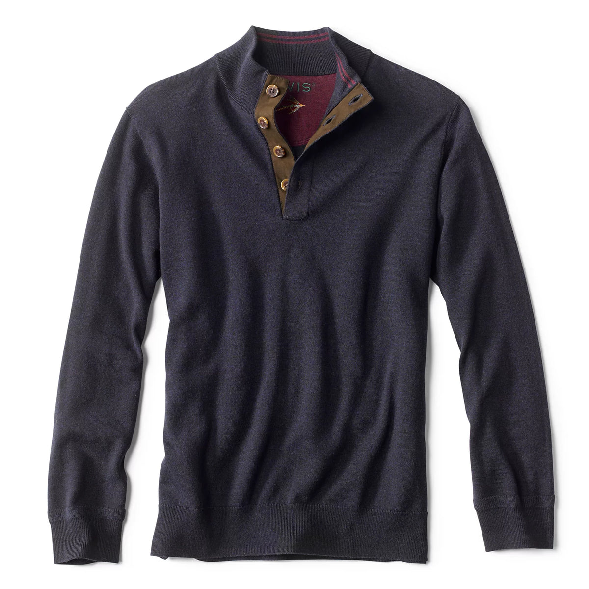 Merino Button Mockneck Sweater - Orvis Top Pick
