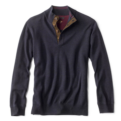 Merino Button Mockneck Sweater - Orvis Top Pick