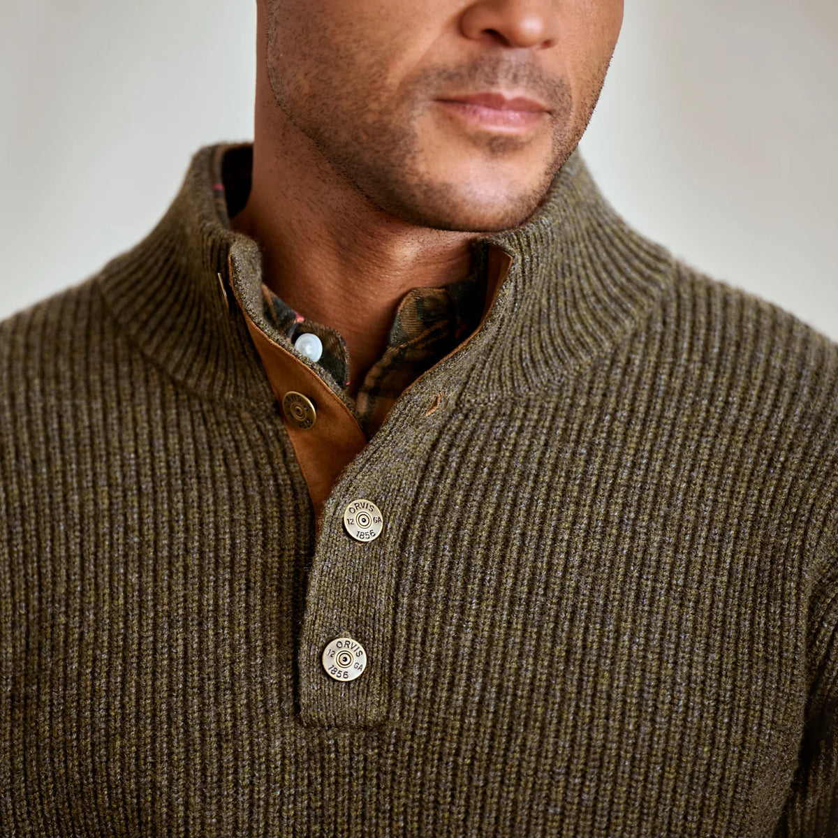 Quail Creek Button Mockneck Pullover - Orvis Value