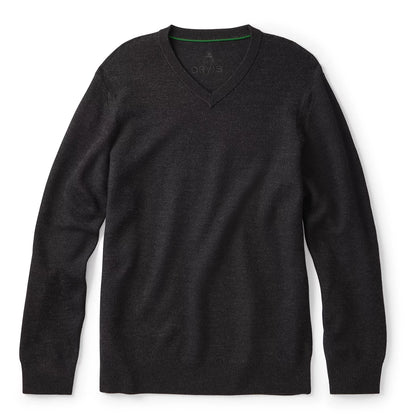 Merino Piqué V-Neck Sweater - Orvis Signature