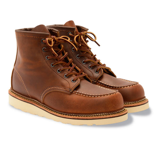 Red Wing 6" Classic Moc Copper Rough & Tough Boots - Orvis Deals