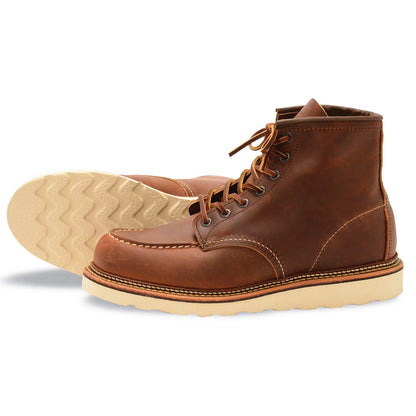 Red Wing 6" Classic Moc Copper Rough & Tough Boots - Orvis Deals