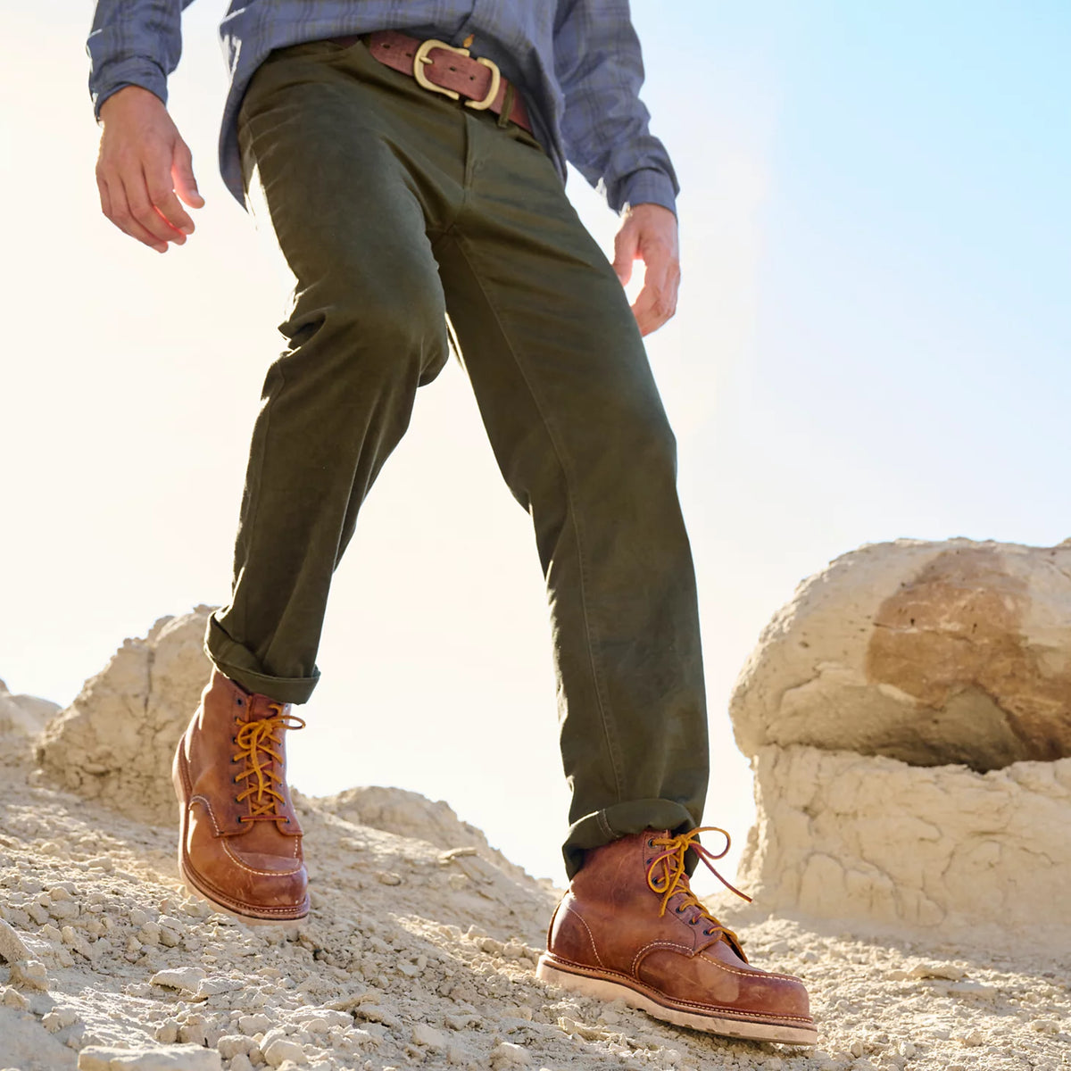 Red Wing 6" Classic Moc Copper Rough & Tough Boots - Orvis Deals