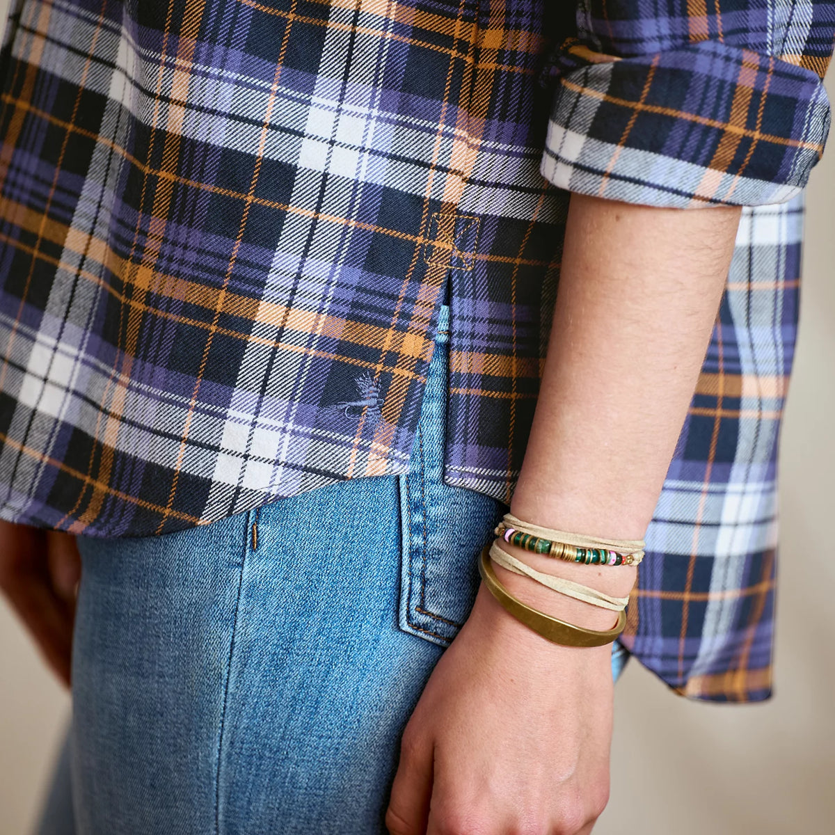 Perfect Flannel Boyfriend Shirt - Orvis New