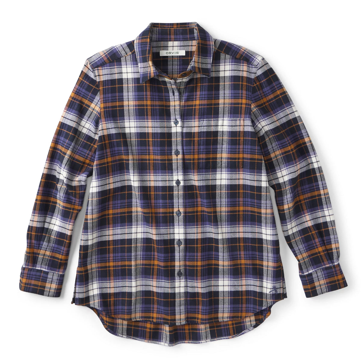 Perfect Flannel Boyfriend Shirt - Orvis New