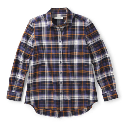 Perfect Flannel Boyfriend Shirt - Orvis New