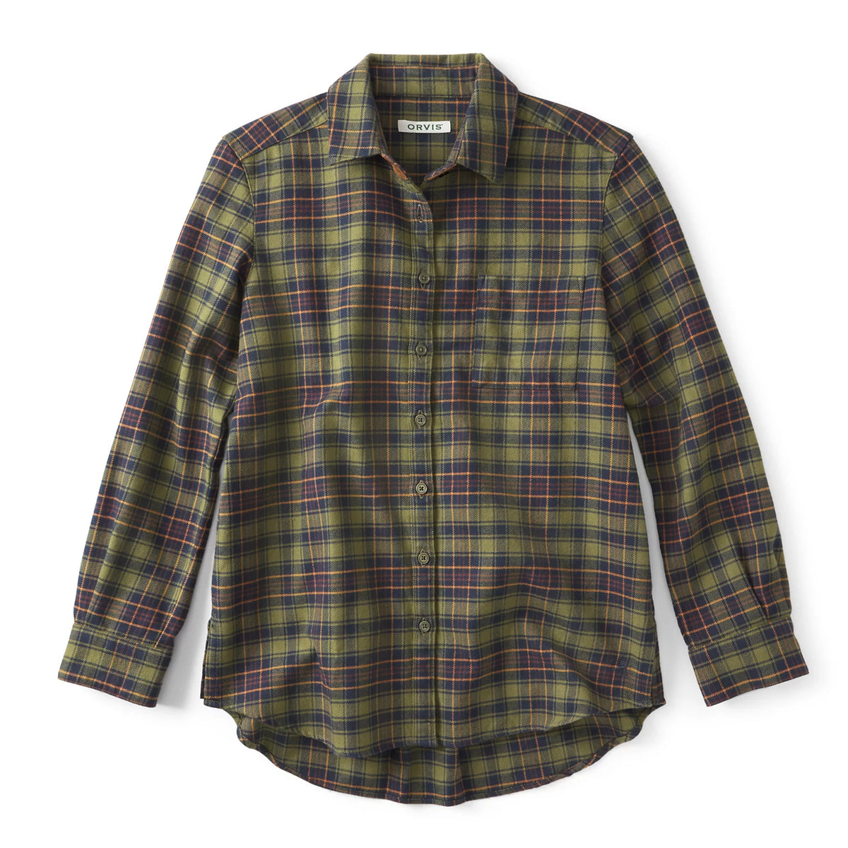 MOSS/GINGER PLAID,XS