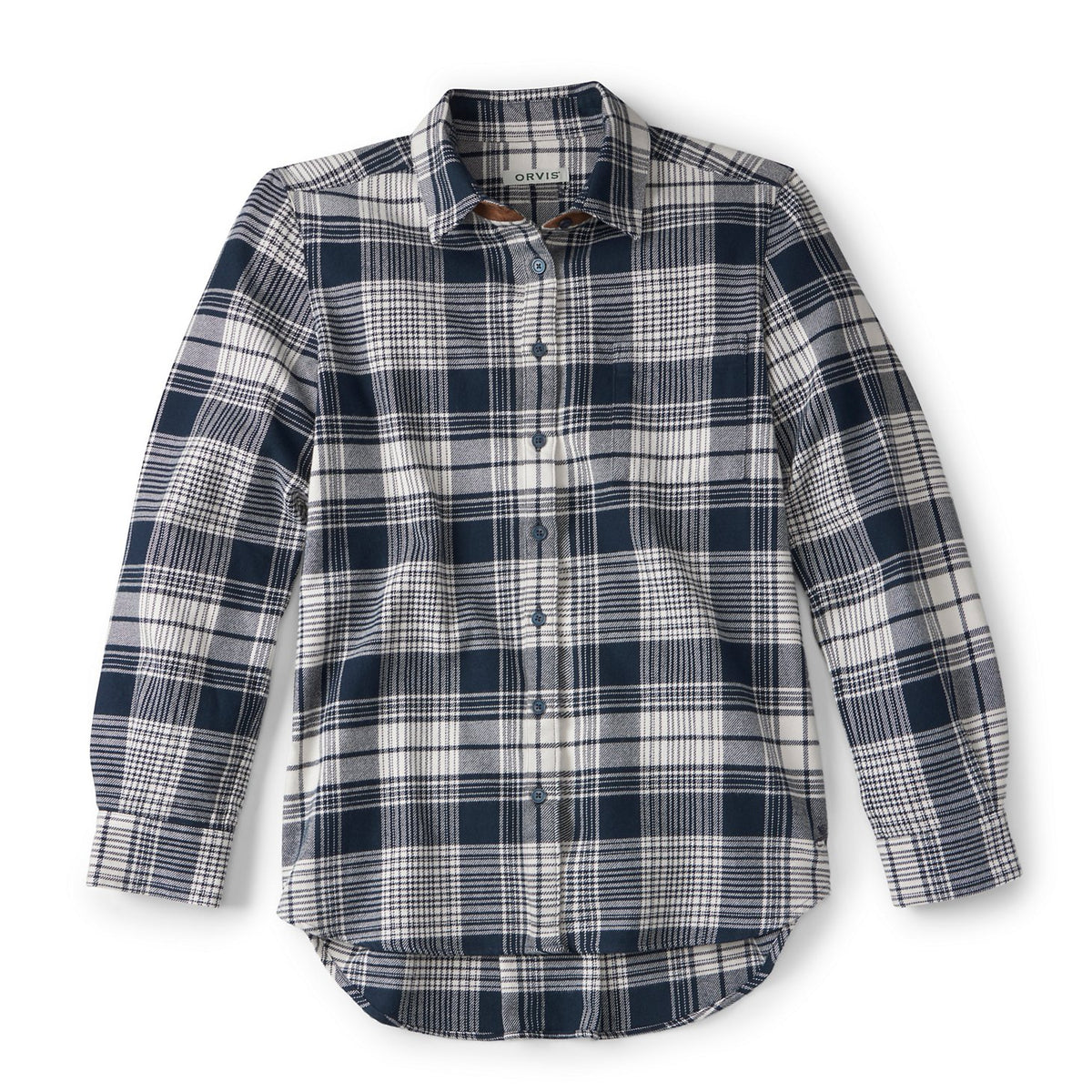 NAVY/SNOW PLAID,XS