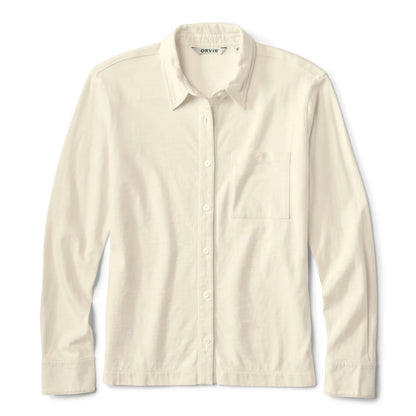 Women's Bromley Knit Button-Down Long-Sleeve Shirt - Orvis Best Seller