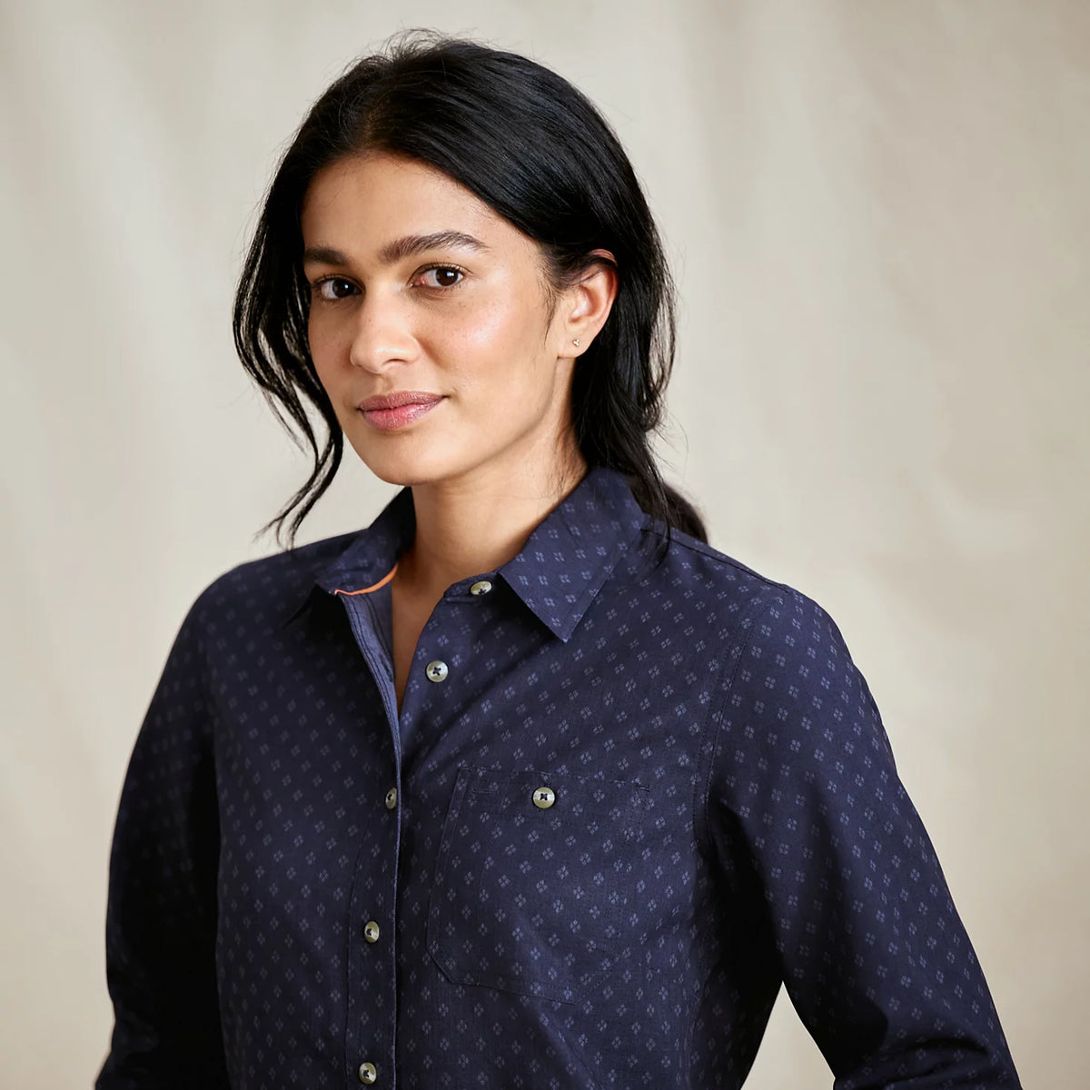 Women's Tech Chambray Long-Sleeve Work Shirt - Orvis New