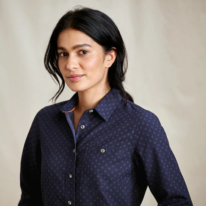 Women's Tech Chambray Long-Sleeve Work Shirt - Orvis New