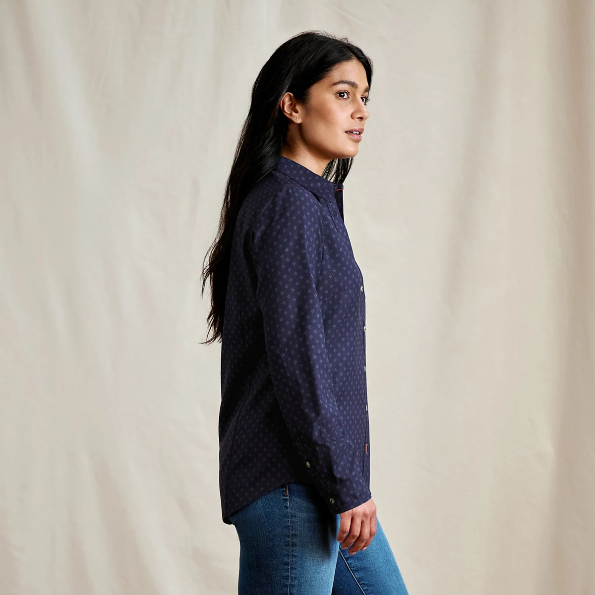 Women's Tech Chambray Long-Sleeve Work Shirt - Orvis New