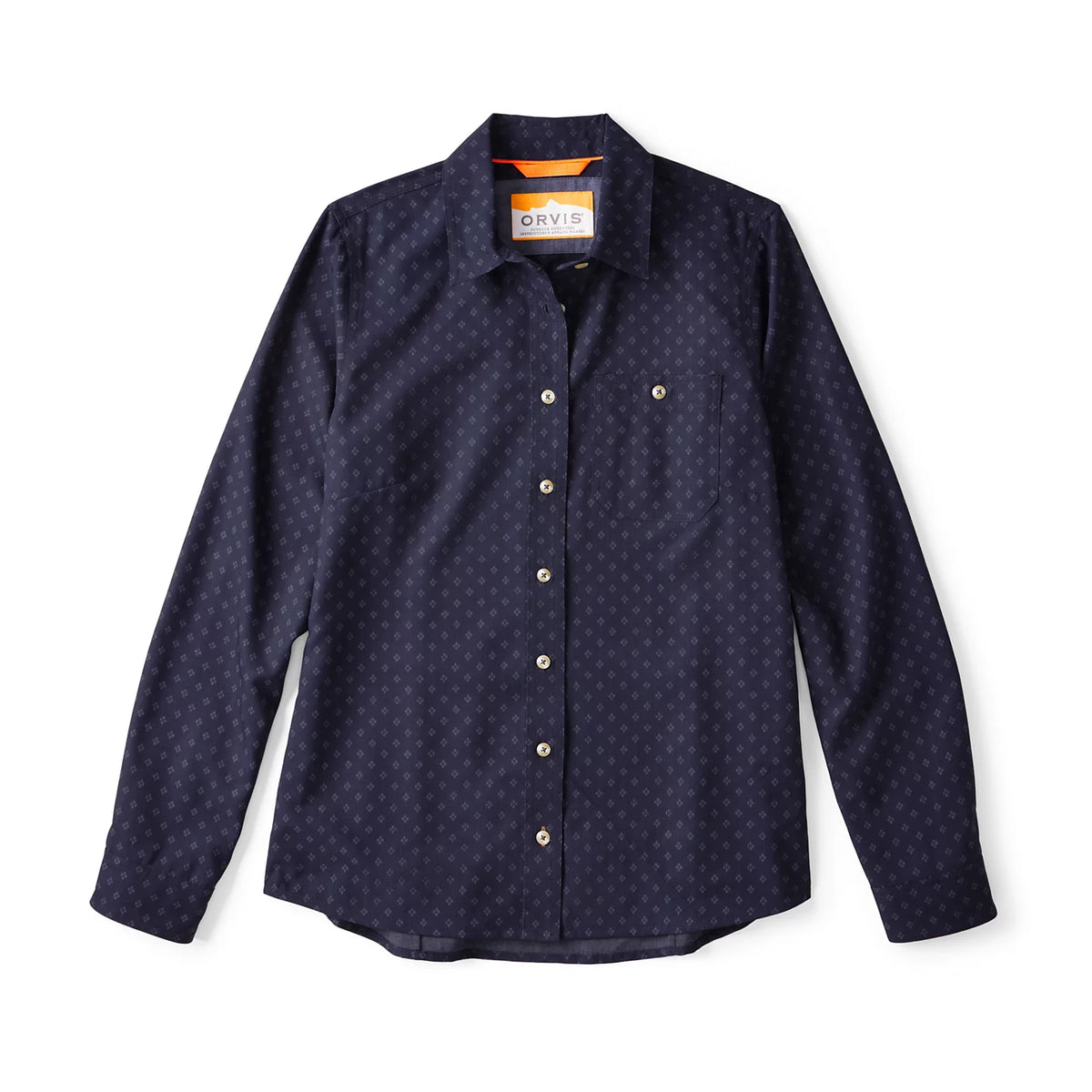 Women's Tech Chambray Long-Sleeve Work Shirt - Orvis New