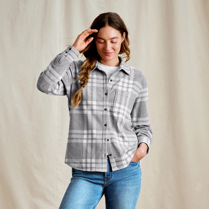 LIGHT GRAY/SNOW PLAID,XS