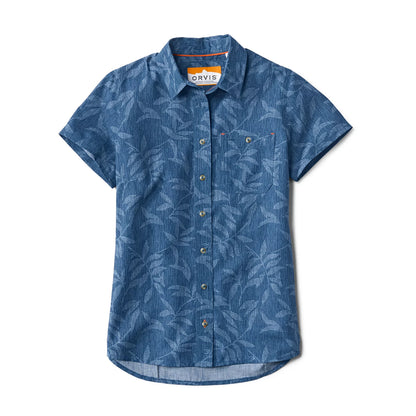 Women's Tech Chambray Short-Sleeve Work Shirt - Orvis Deals