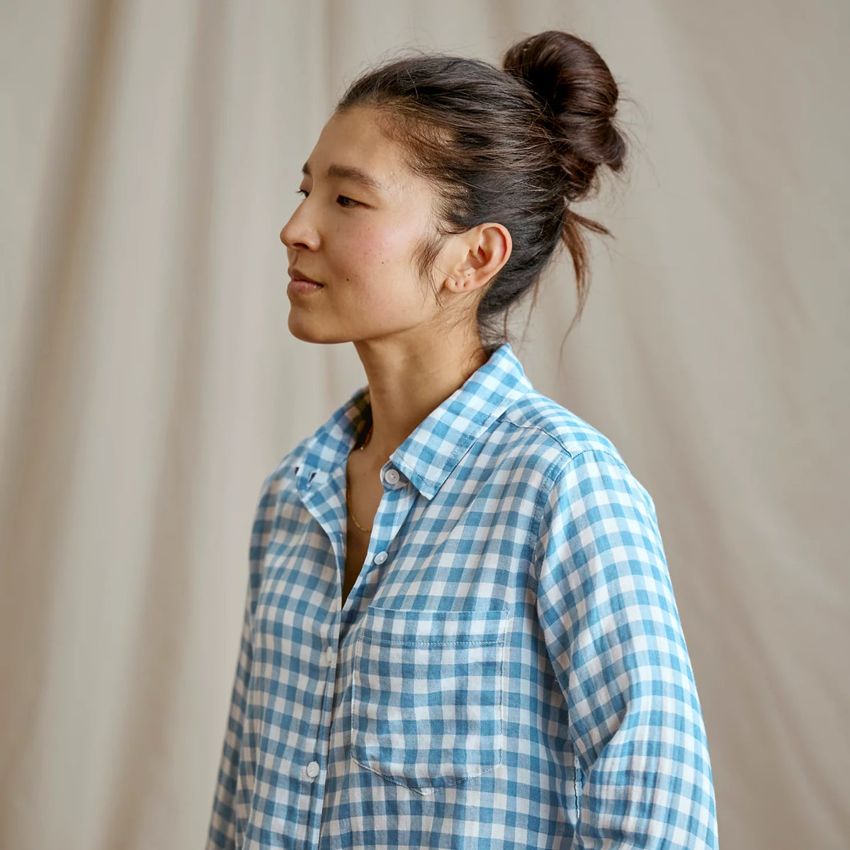 Everyday Lightweight Plaid Long-Sleeve Boyfriend Shirt - Orvis Top Pick