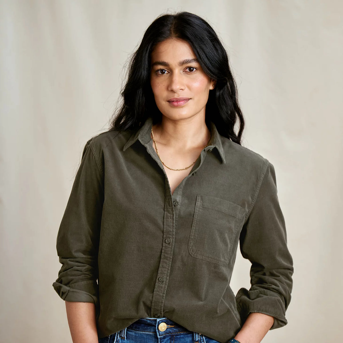 Corduroy Button-Down Long-Sleeve Shirt - Orvis Popular