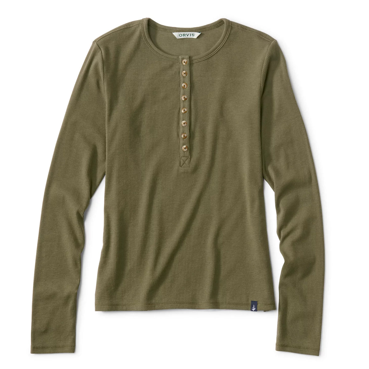 Ribbed Henley Long-Sleeve Tee - Orvis Recommended