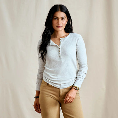 Ribbed Henley Long-Sleeve Tee - Orvis Recommended
