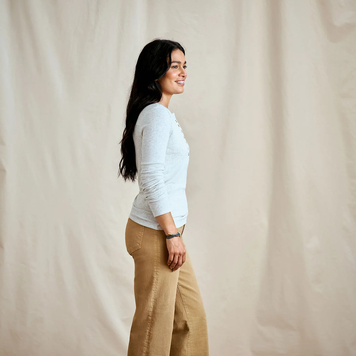 Ribbed Henley Long-Sleeve Tee - Orvis Recommended