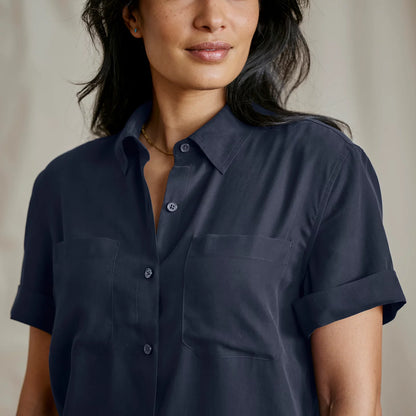 Washable Silk Short-Sleeve Camp Shirt - Orvis Recommended