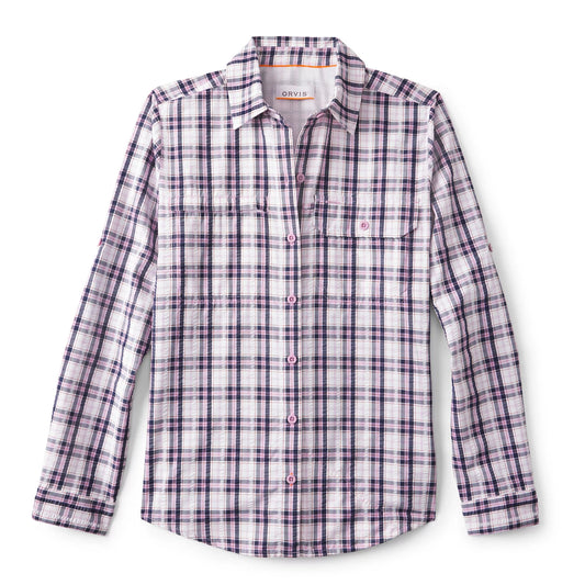 Women's Open Air Caster Plaid Long-Sleeve Shirt - Orvis Exclusive
