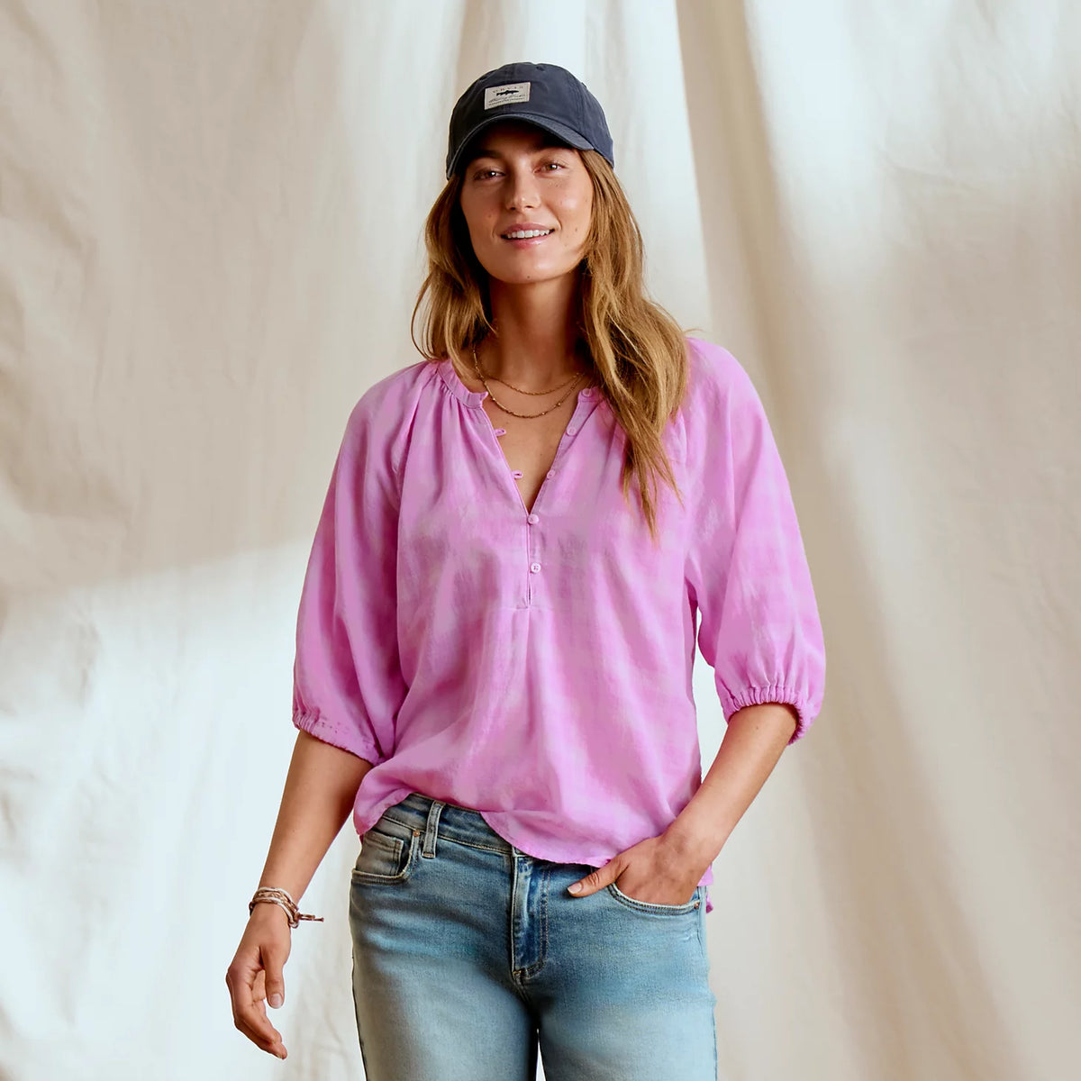 Lightweight Blouson-Sleeve Shirt - Orvis Value