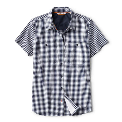NAVY GINGHAM,XS