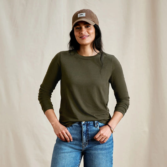 Perfect Long-Sleeve Crew - Orvis Everyday