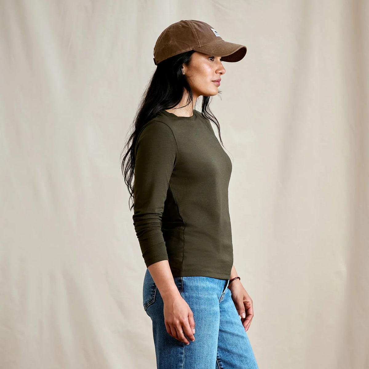 Perfect Long-Sleeve Crew - Orvis Everyday