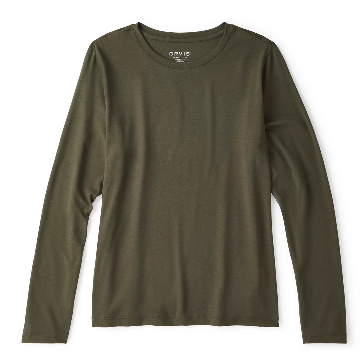 Perfect Long-Sleeve Crew - Orvis Everyday