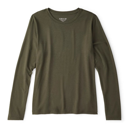 Perfect Long-Sleeve Crew - Orvis Everyday