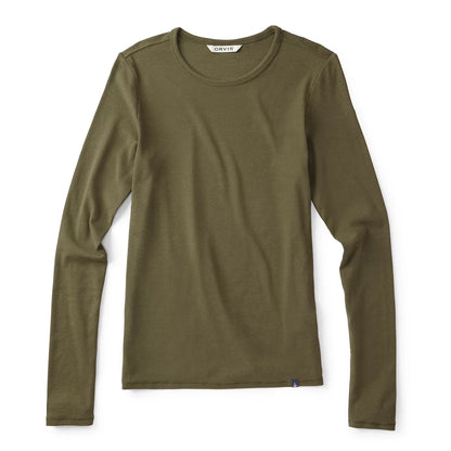 Ribbed Long-Sleeve Crew - Orvis Everyday