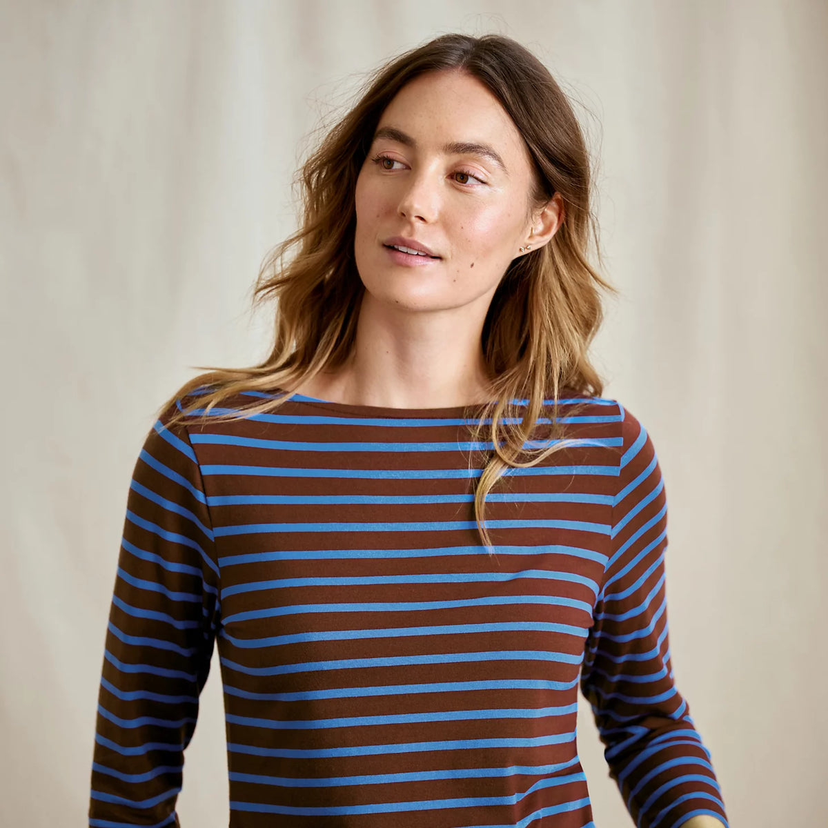 Perfect 3/4-Sleeve Boatneck Tee - Orvis Quality