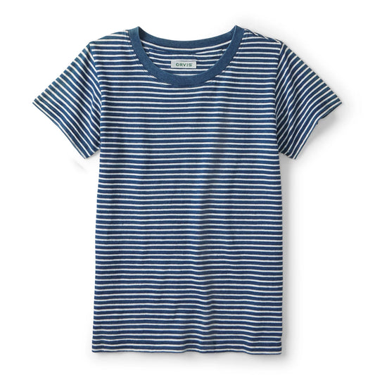 Women's Indigo Striped Short-Sleeve Tee - Orvis Deals