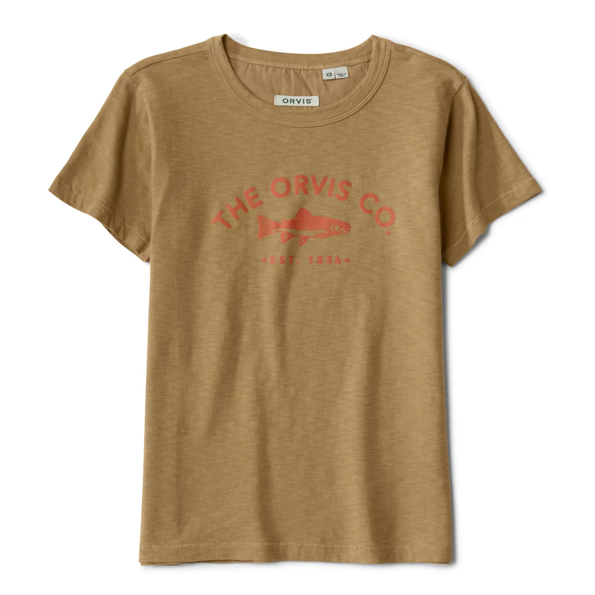 Bromley Slub Graphic Crewneck Tee - Orvis New