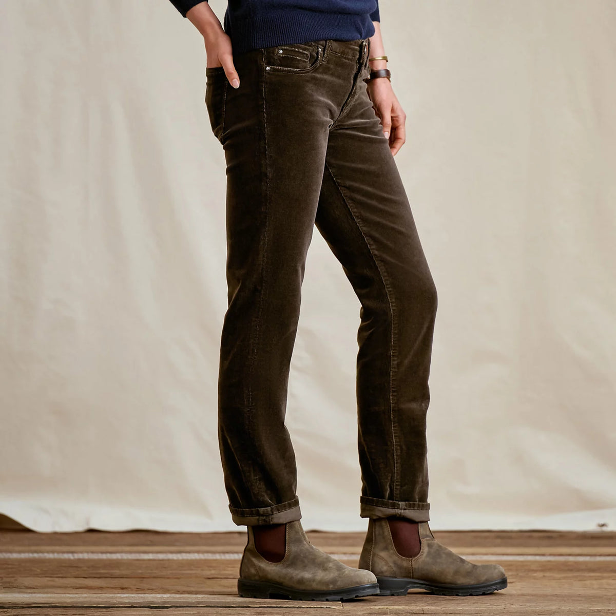 Kut from the Kloth® Catherine Mid-Rise Boyfriend Cords - Orvis Trusted