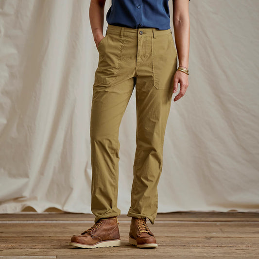 Women's 1856 Stretch Poplin Utility Pants - Orvis Featured