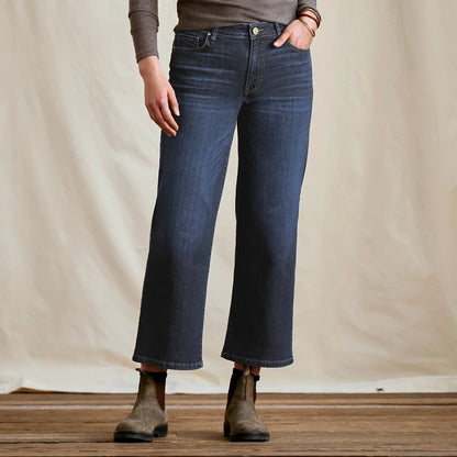 Kut from the Kloth® Charlotte Denim Wide-Leg Cropped Jeans - Orvis Sale