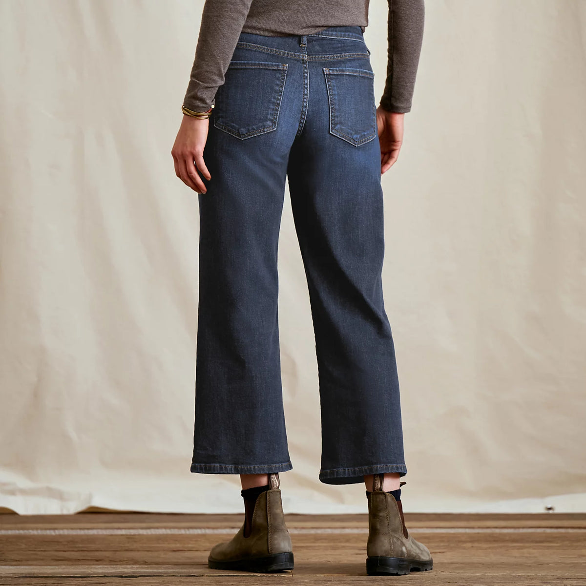 Kut from the Kloth® Charlotte Denim Wide-Leg Cropped Jeans - Orvis Sale