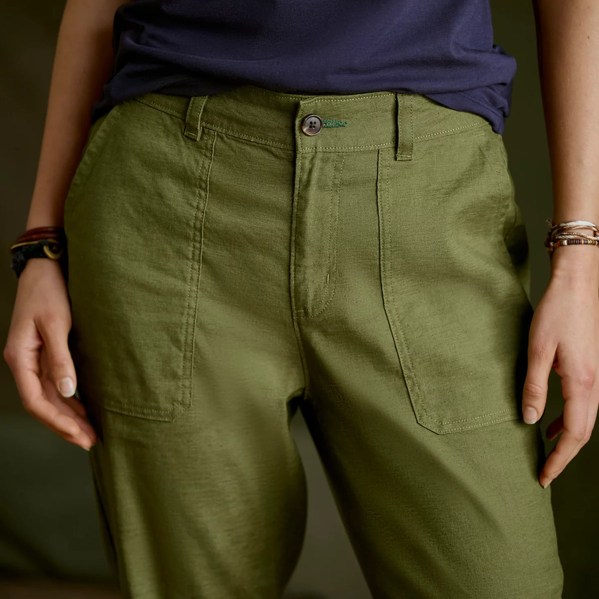 Women's 1856 Linen Utility Pants - Orvis Recommended