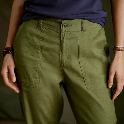 Women's 1856 Linen Utility Pants - Orvis Recommended