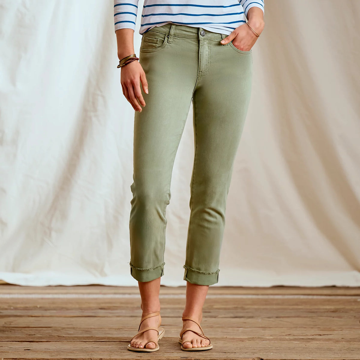 Kut from the Kloth® Amy Stretch Twill Cropped Chinos - Orvis Trending