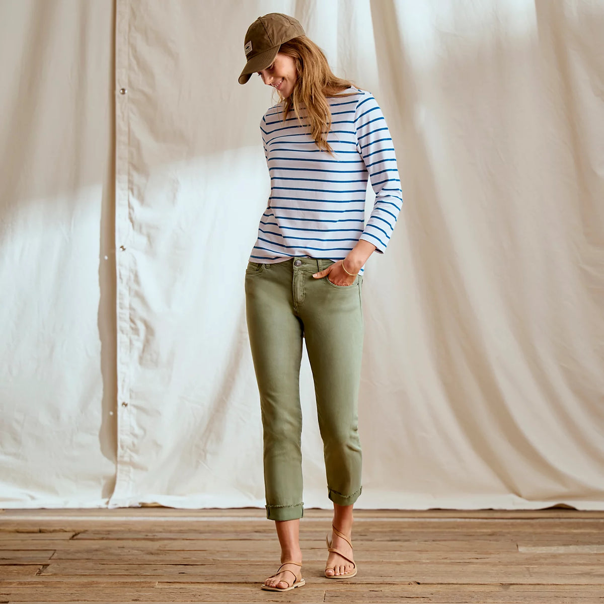 Kut from the Kloth® Amy Stretch Twill Cropped Chinos - Orvis Trending