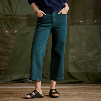 Kut from the Kloth® Charlotte Twill High-Rise Wide-Leg Jeans - Orvis Top Pick